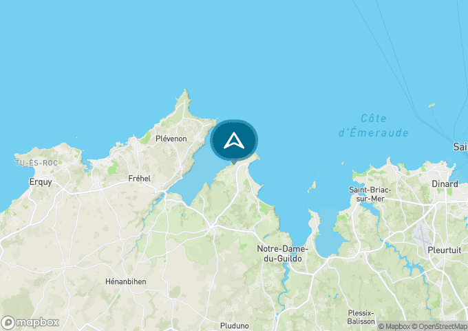 Localisez le camping sur la carte